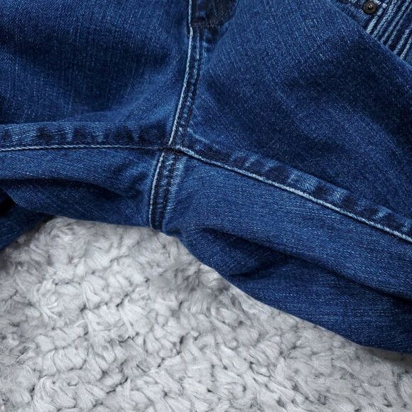 AG Adriano Goldschmied Prima Ankle Pintucked Cigarette Stretch Jeans Size 27 - Picture 5 of 13